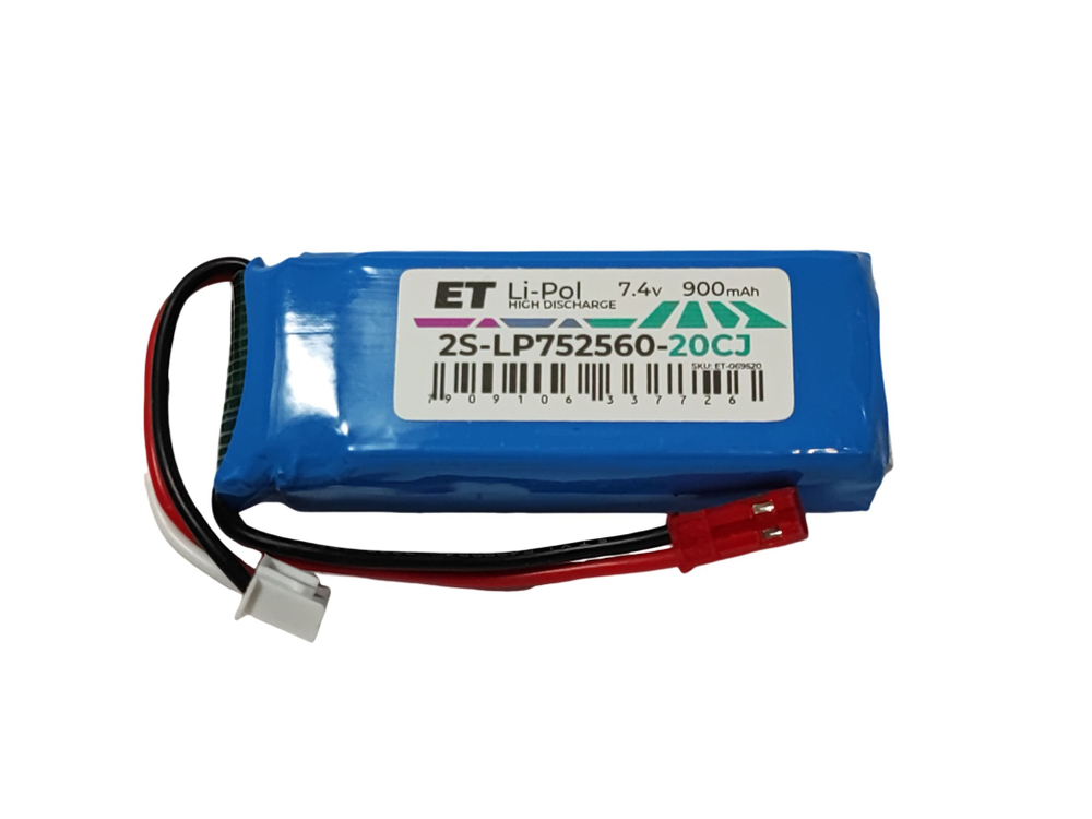 Аккумулятор ET 2S-LP752560-20CJ
