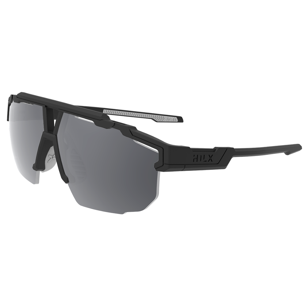 Спортивные очки HILX Specialist Matt Solid Black / Black Mirror Lens