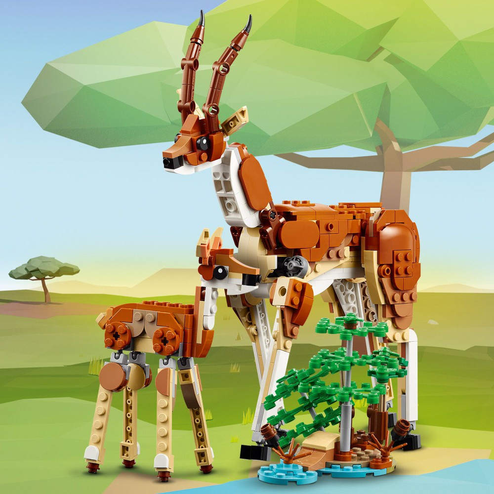 LEGO Creator - Дикие животные с сафари 3в1 31150