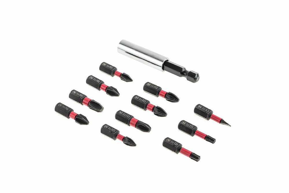 Набор бит Hammer Flex 203-902 PB набор No2  Ph/Pz/Sl/Tx 12шт.