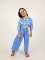 02-95-3 Комплект для девочки (футболка и брюки)