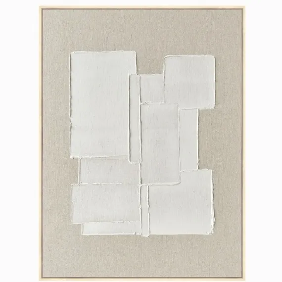 Постер Herald focus 120х90 см, бежевый, белый