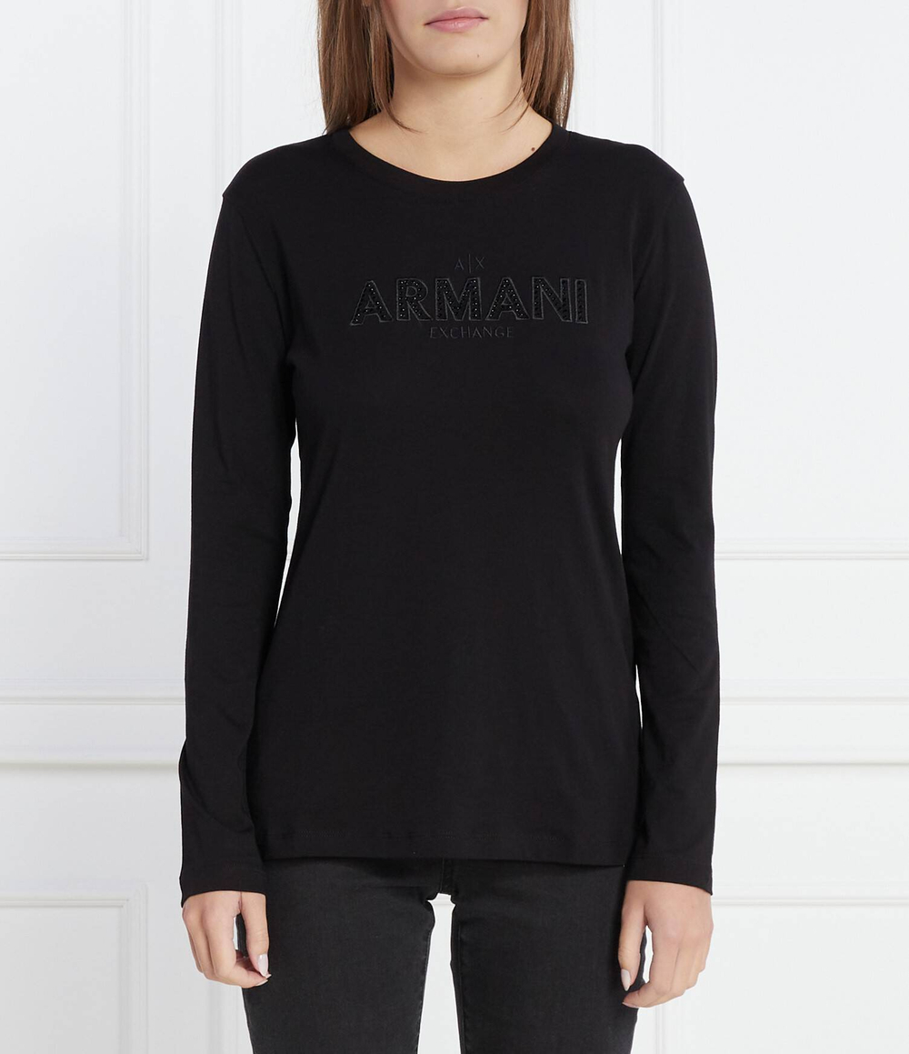 Блузка Armani Exchange - черный(6RYT49 YJ3RZ)