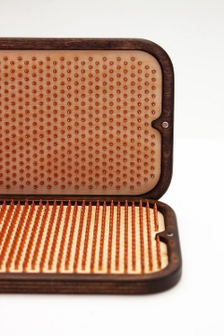 Доска садху Слон божество медные гвозди