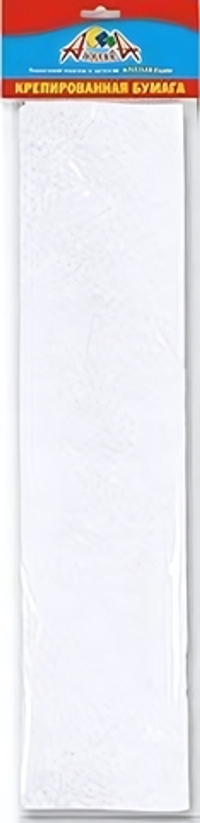 Бумага цв. крепир. "Белая" (Апплика)