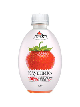 Аскания КЛУБНИКА 0,33/6 ПЭТ