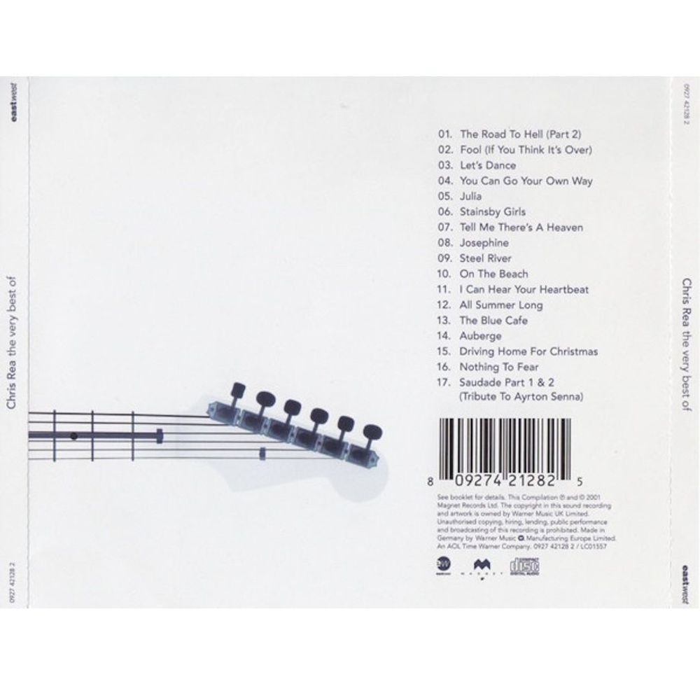 Chris Rea. The Very Best Of (CD) Новый запечатанный музыкальный диск. Крис Ри