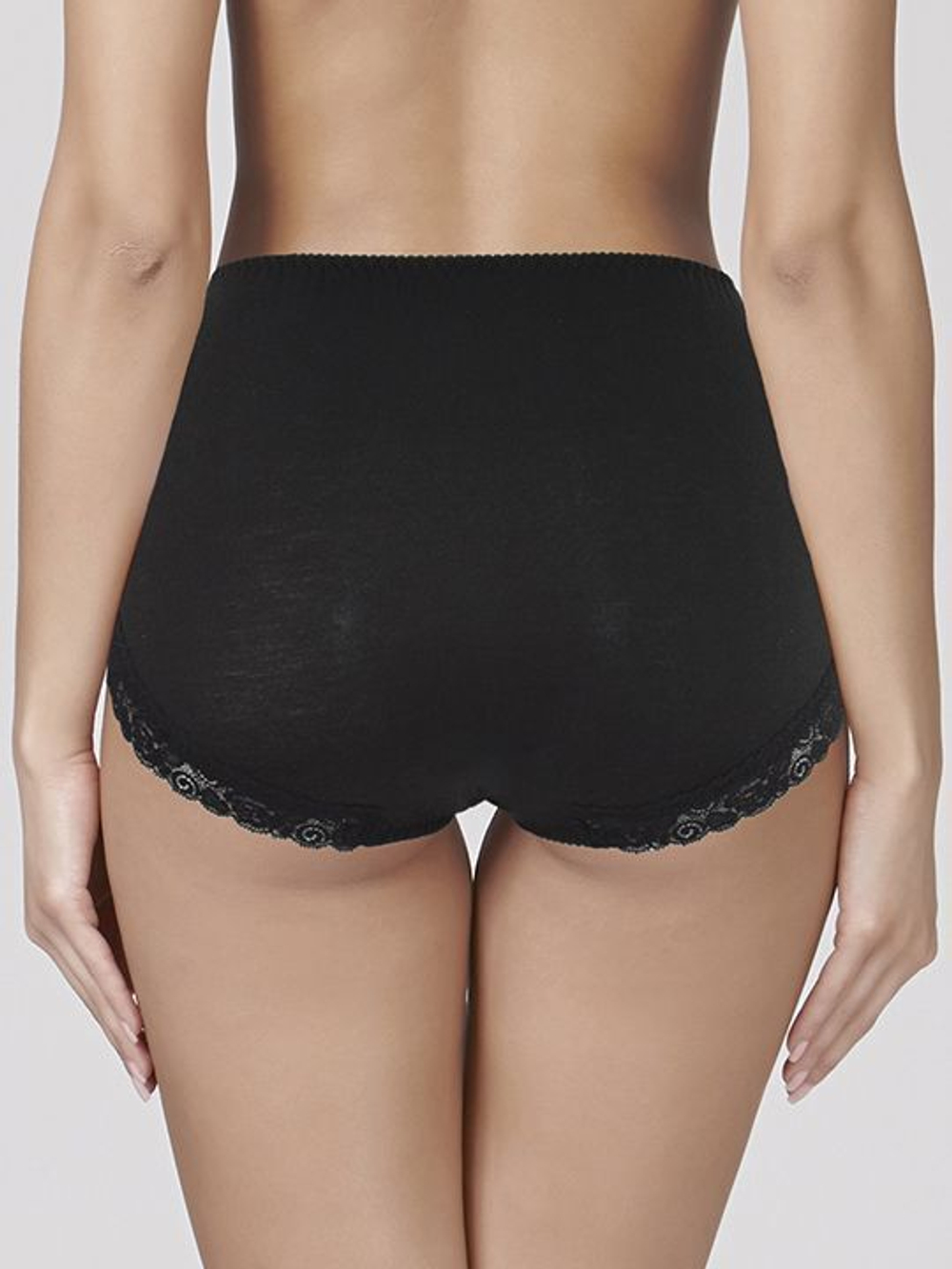 Трусы-слипы с высокой линией талии Charming (Размер: XXXL) (Цвет: бежевый)