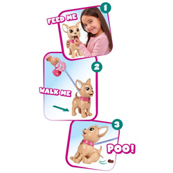 Собачка Chi-Chi Love с поводком для прогулки 29 см Simba 5893264