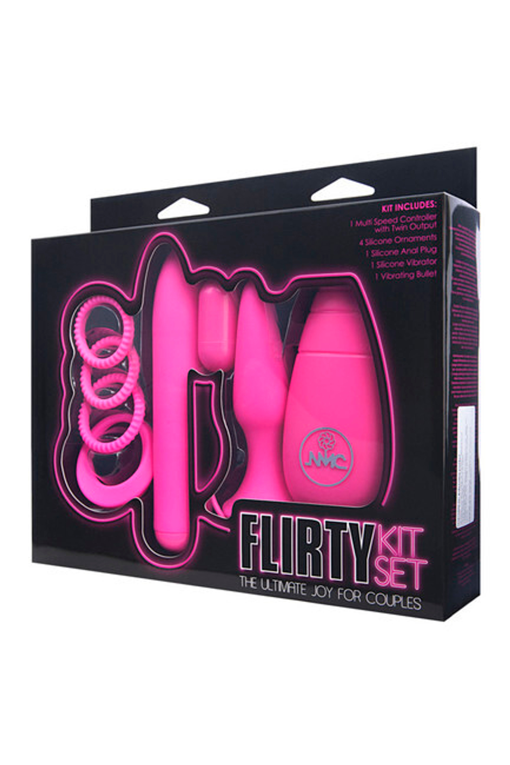 Вибронабор Flirty Kit Set (Цвет: розовый)