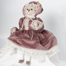 Кукла коллекционная Кошка Фике