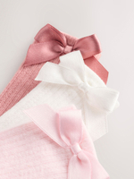 Носки для малышей Next E48-275, 3 шт., Белый, Розовый