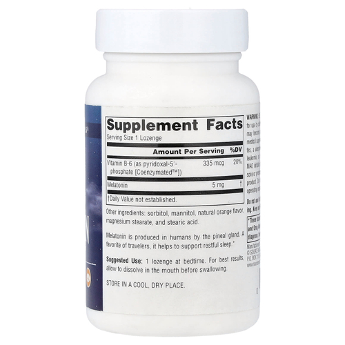 Source Naturals, Sleep Science®, мелатонин, апельсин, 200 пастилок