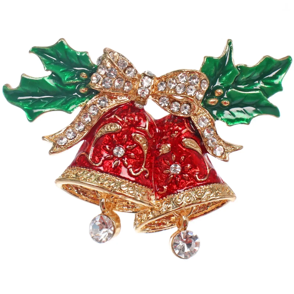 Брошь «Новогодняя Коллекция- Колокольчики» 4*6 см