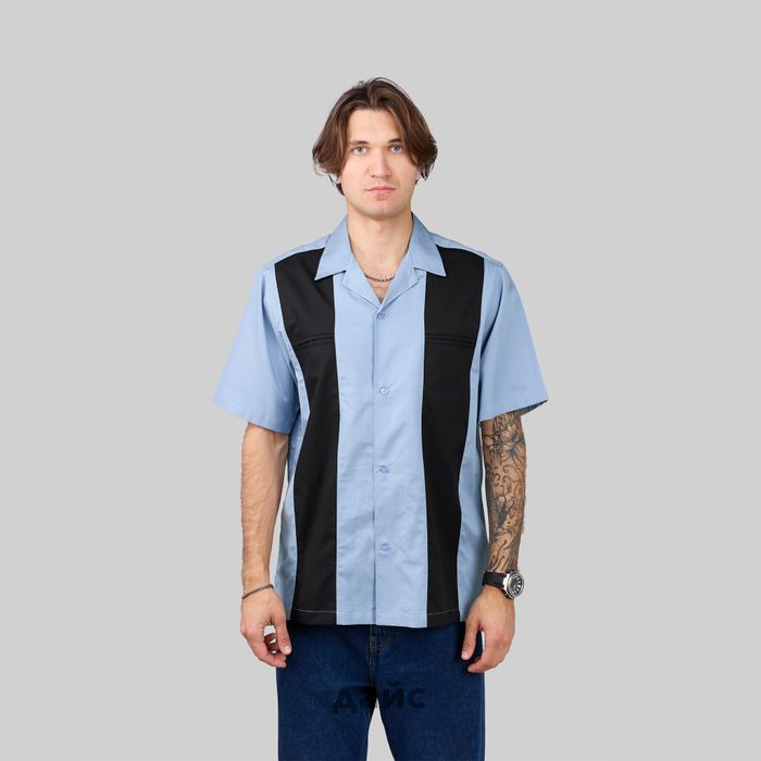 Рубашка мужская Carhartt WIP Durango артикул:I033041_frosted_blue - купить в магазине Дайс