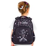 Рюкзак BRAUBERG SOFT, 2 отделения, "I love coffee", СВЕТЯЩИЙСЯ, 40х31х15 см, 270611