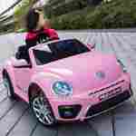 Детский электромобиль S303, Volkswagen, розовый