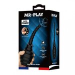 Анальный душ MR PLAY с ребристой поверхностью