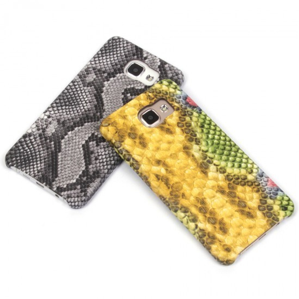 Панель Змея для Samsung Galaxy A7 (2016), 009201 Желтый