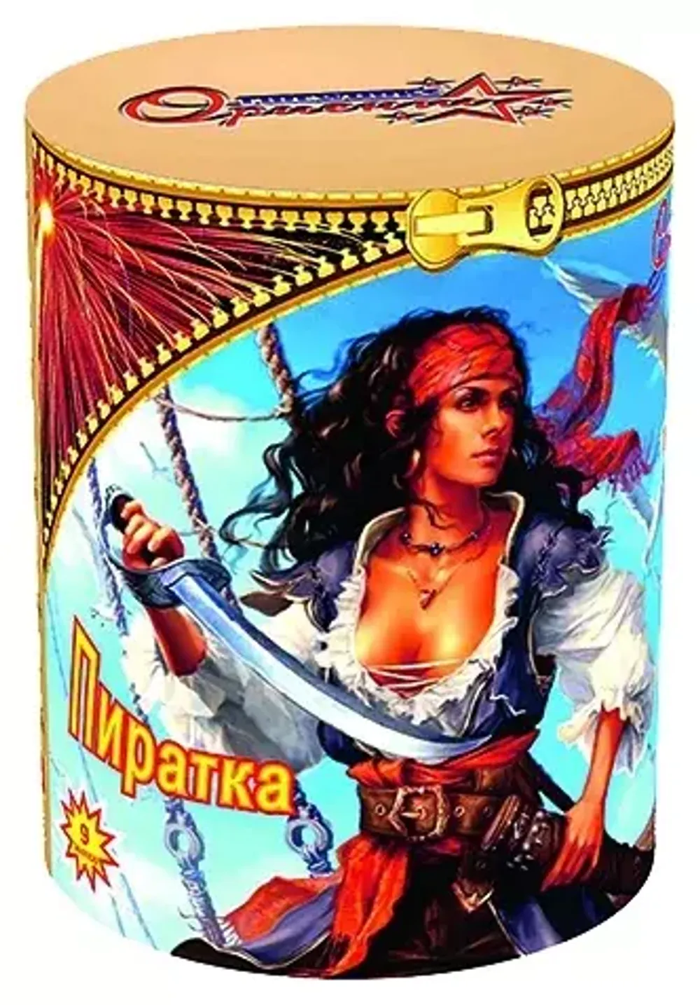 Батарея салютов Праздничный  0,8"/9 залпов