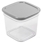 Контейнер для сыпучих продуктов Смарт 0,6л пыльно-серый С413ПСЕР