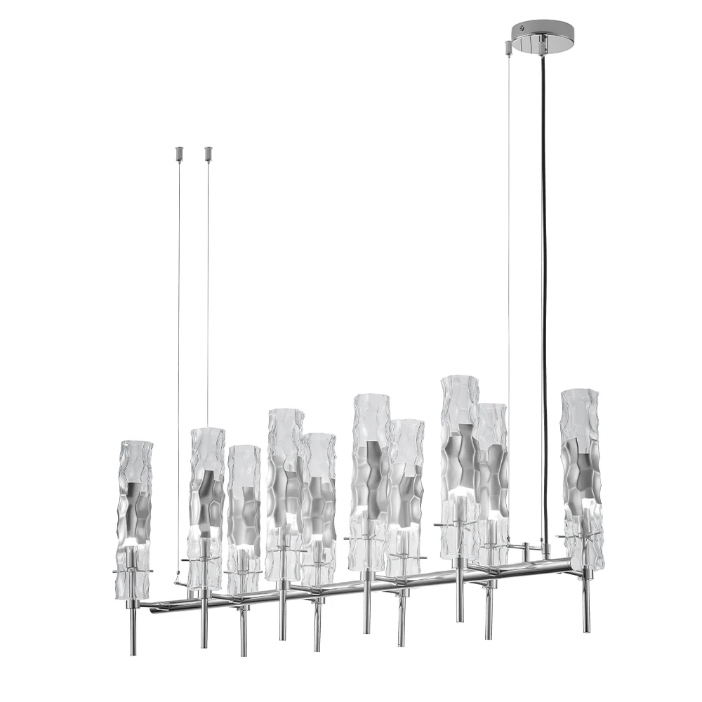 Подвесная люстра Crystal Lux PRIMAVERA SP10 CHROME