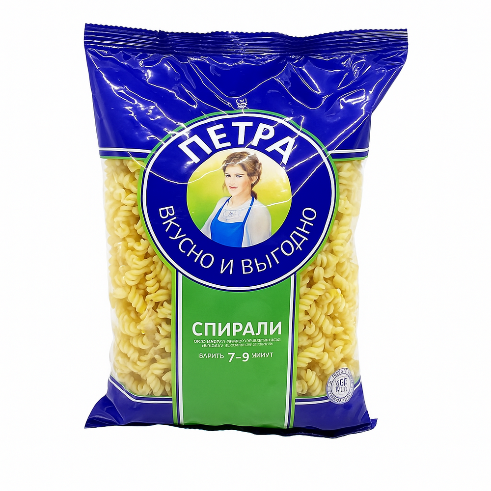 Макароны Петра спирали 400 гр