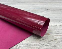 Vernissage Berry (0,8-1,0 мм), цв. Бордовый, натуральная кожа