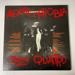 Винтажная виниловая пластинка LP Suzi Quatro Aggro Phobia (Japan 1976) (Obi) The Honky Tonk Downstairs