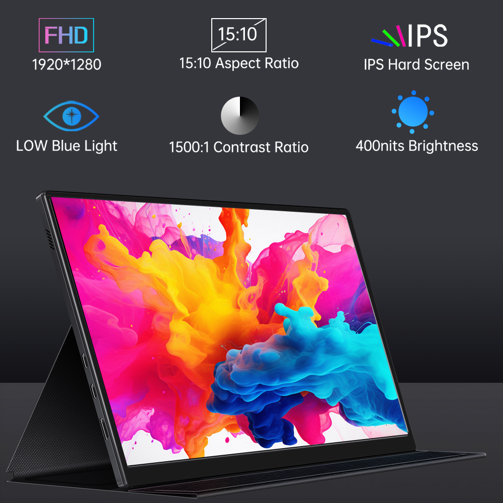 10.5" Портативный сенсорный монитор VCHANCE RF10T 1920x1280, IPS, FHD, 60 Гц