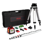 Комплект ротационного нивелира с раздвижным штативом RGK SP-100G COMBO с калибровкой 135033
