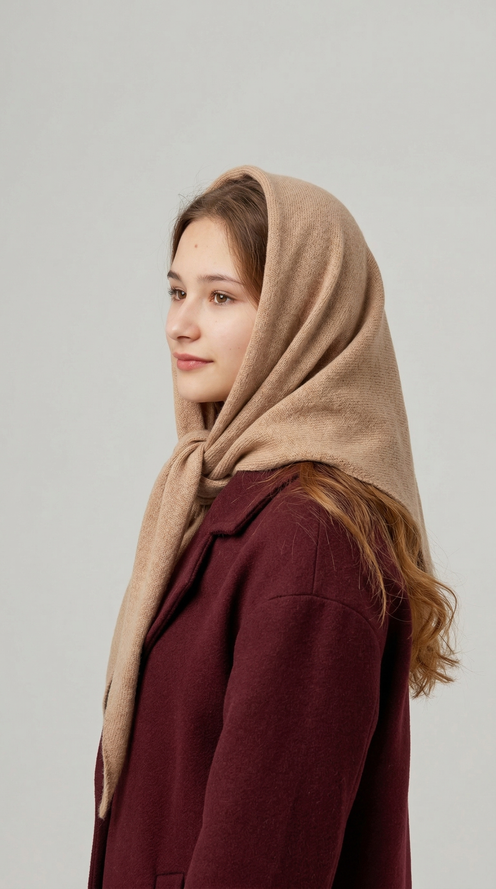 Косынка К501-08 бежевый