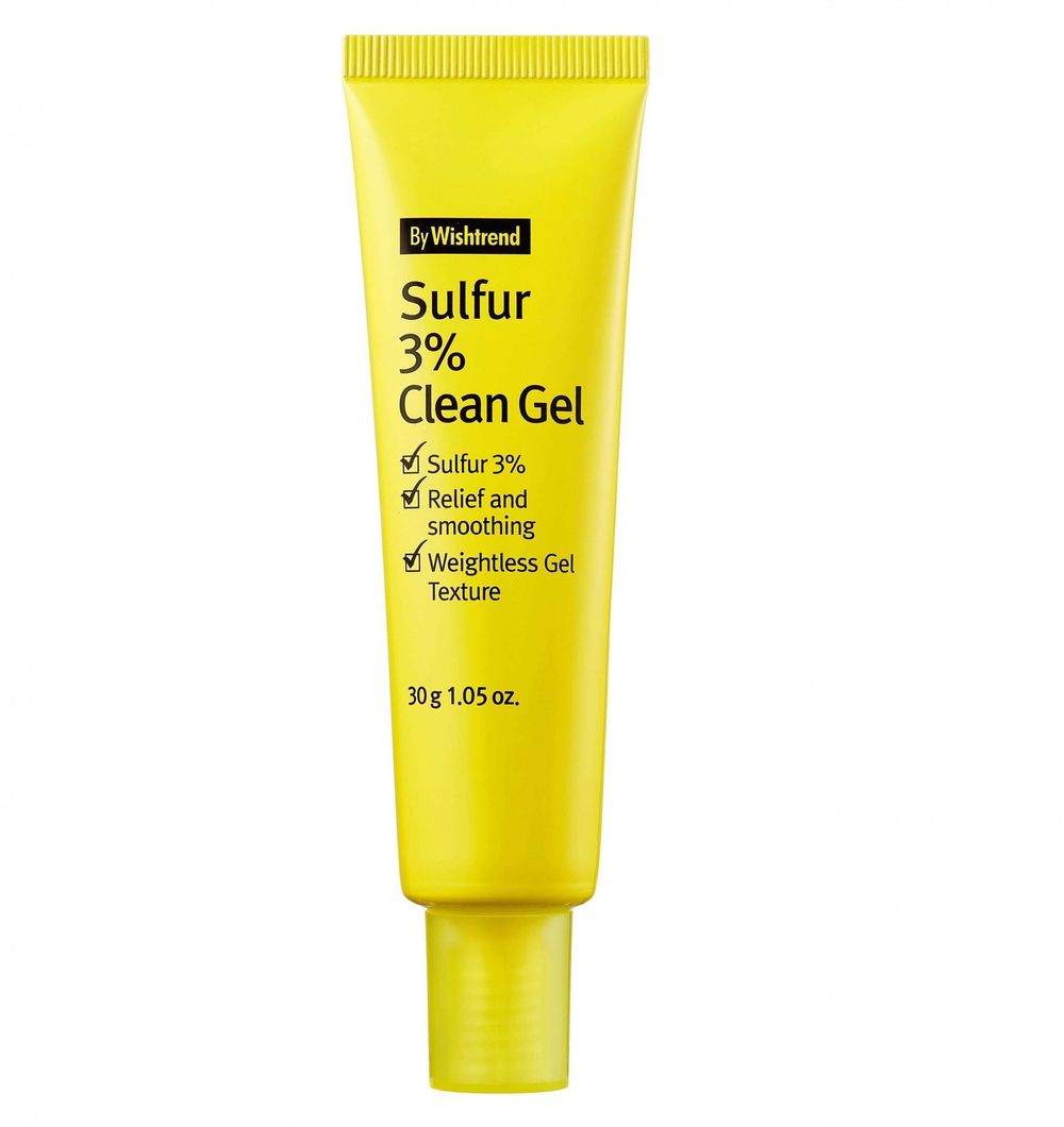 Локальный гель против акне с серой By Wishtrend Sulfur 3% Clean Gel 30 г
