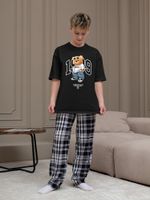 Костюм для мальчика Мишель-3 Виотекс ЧЁРНЫЙ