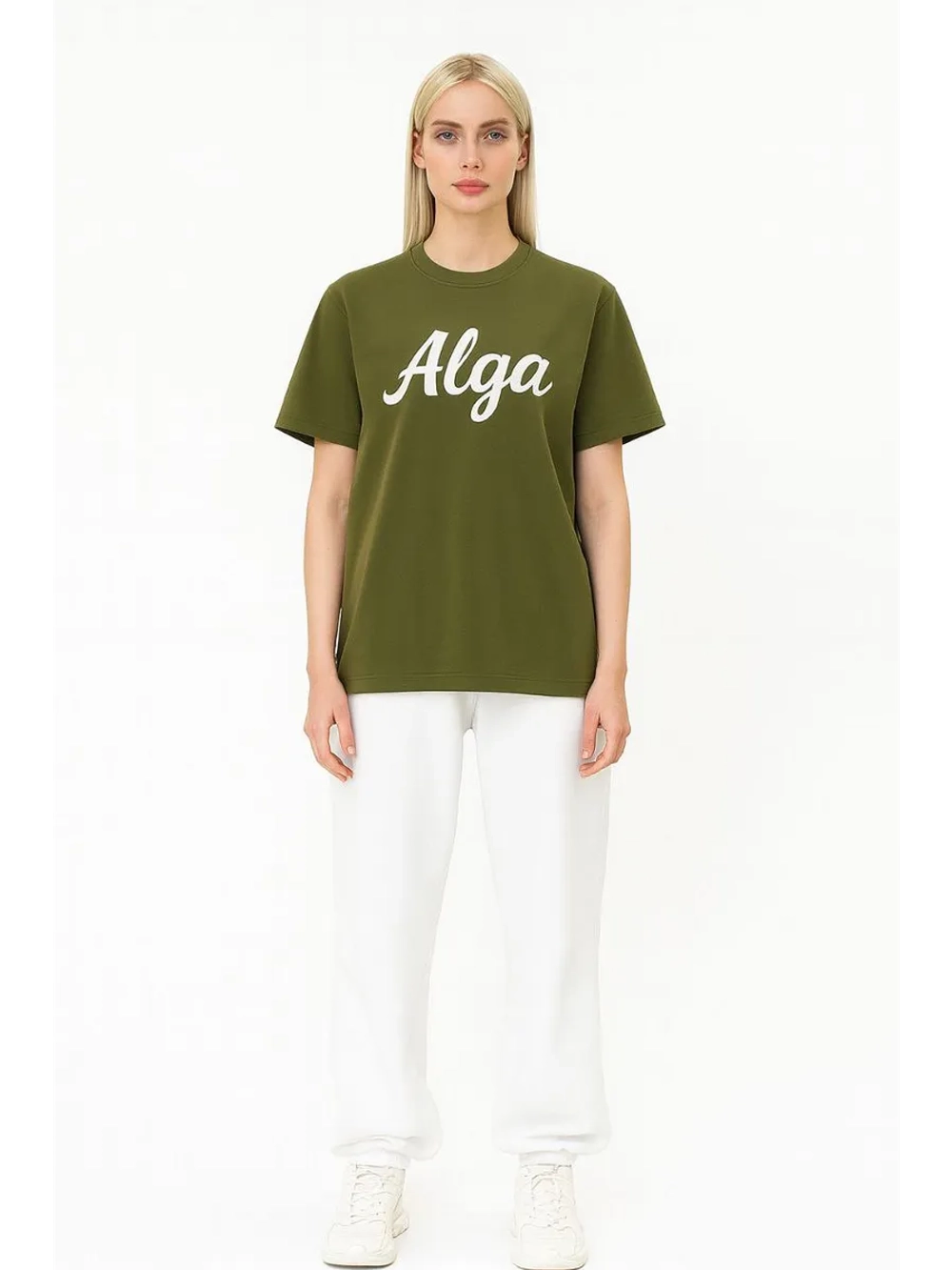 Футболка хаки премиум