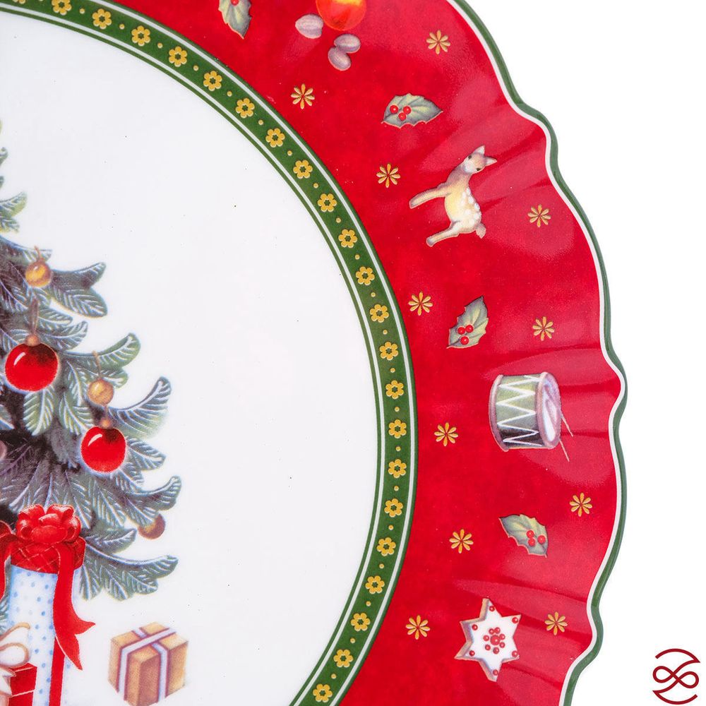 Блюдо круглое Repast Bordo 30 см