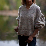 Описание по вязанию джемпера спицами "Linus"