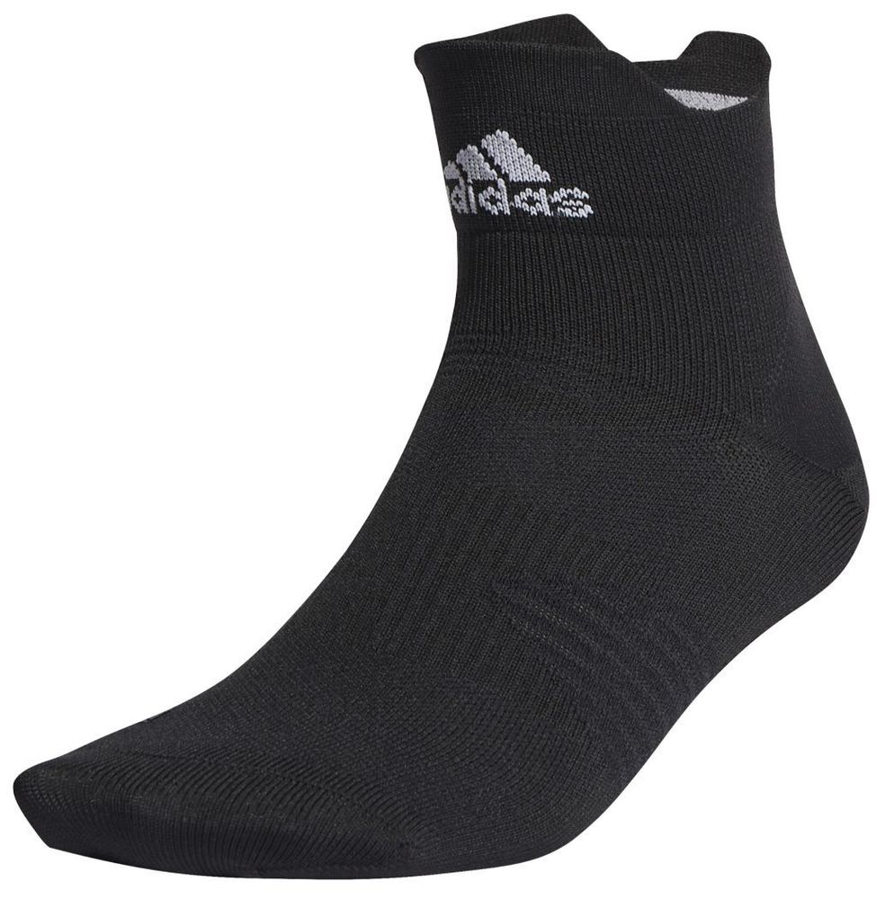 Теннисные носки Adidas Run Ankle Sock 1P - black/white