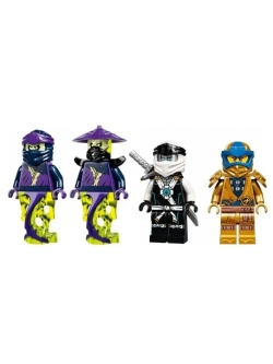 Конструктор Ниндзя Битва с роботом Зейна 840 деталей 19003