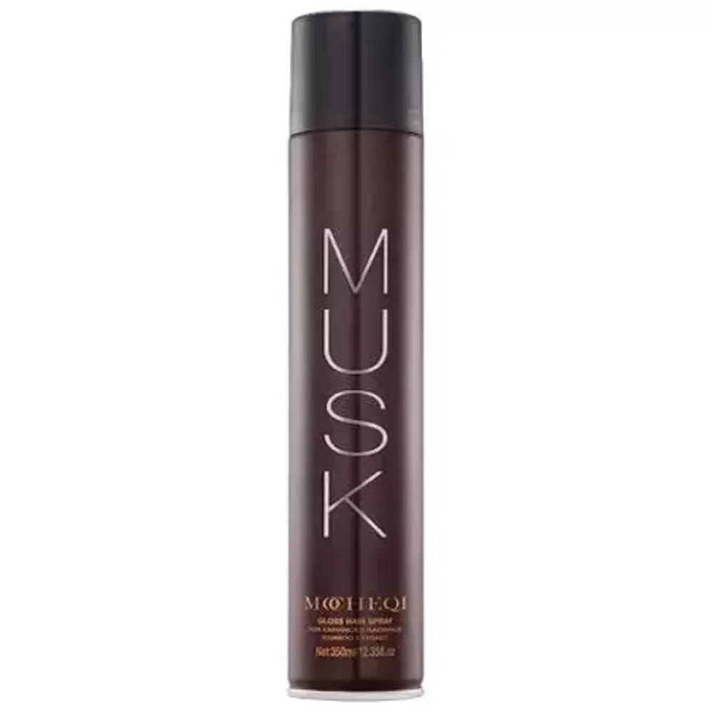 MOCHEQI MUSK GLOSS HAIR SPRAY / Лак для волос с экстрактом бамбука