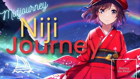 Niji Journey - это инновационное приложение, которое позволяет рисовать по словам с помощью нейросети Midjourney.