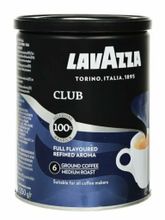 Кофе молотый Lavazza Club жестяная банка, 250 г
