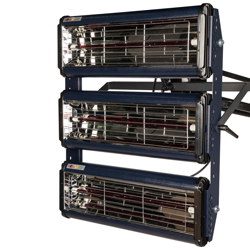 OPT-F3S Трехкассетная мобильная ИК сушка на пантографической стойке