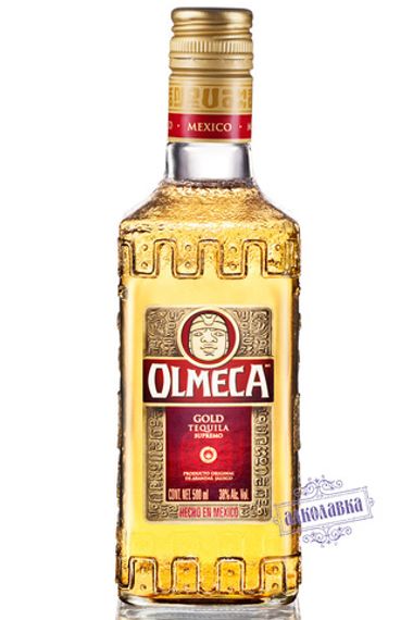 Олмека. Текила золотая. 0,5 Л