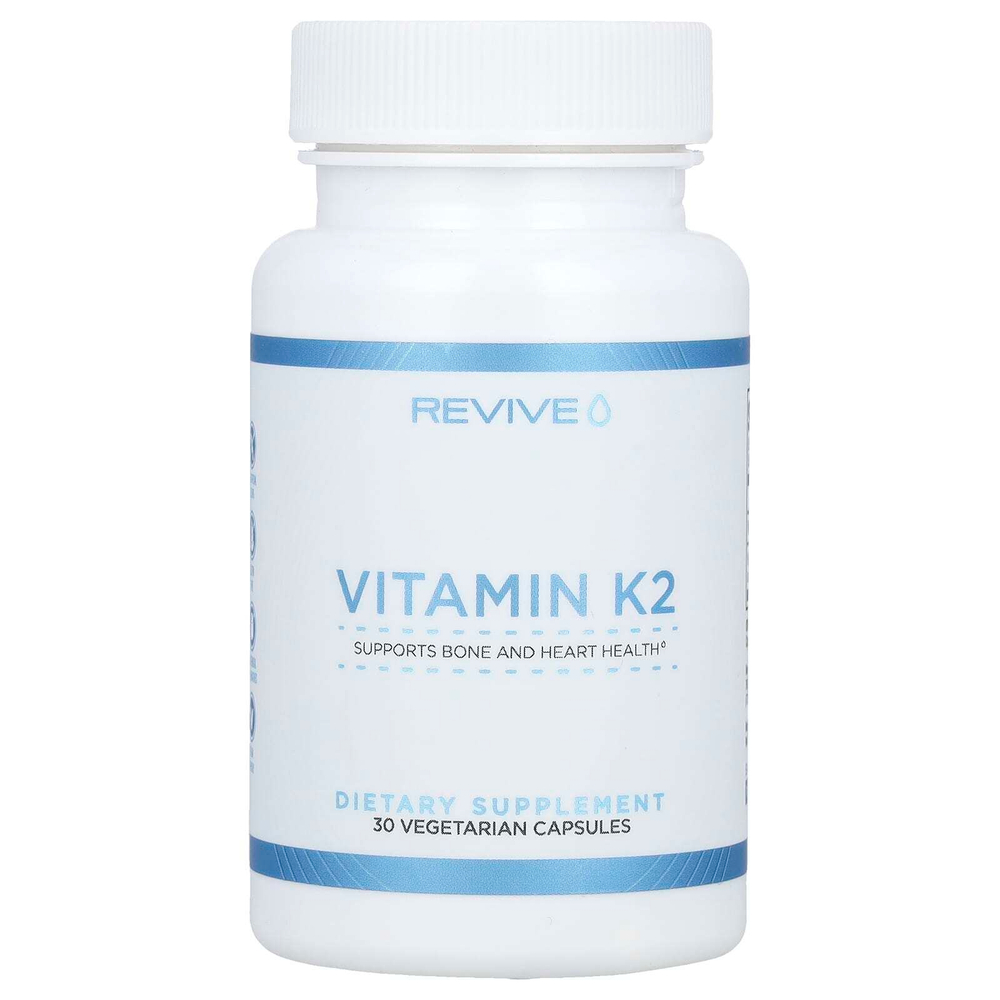 Revive, витамин K2, 30 вегетарианских капсул