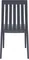 Стул пластиковый Soho темно-серый