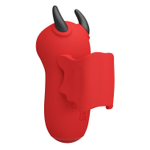 Красный стимулятор клитора Magic Devil (Цвет: красный)