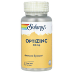 Solaray, OptiZinc, 30 мг, 60 растительных капсул