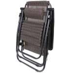 Шезлонг (кресло) 177*64*113см «Уют» с подголовником, 2 положения, Орнамент RH-3, ДоброСад