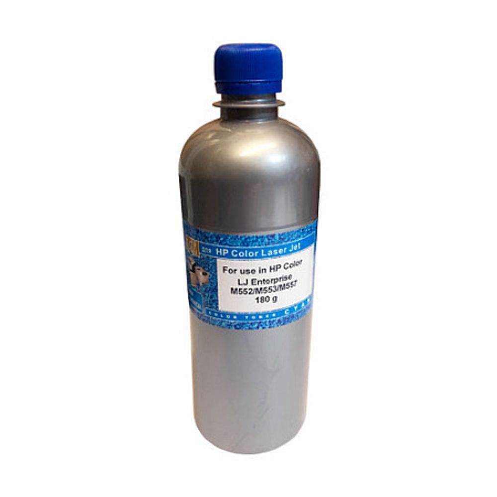 Тонер для HP Color LJ M552/ M553/M557 (180гр, голубой, Polyester, TMC043 IMEX) Silver ATM